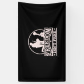 Is geen vrije herdenkingsdag spandoek (Verticaal)