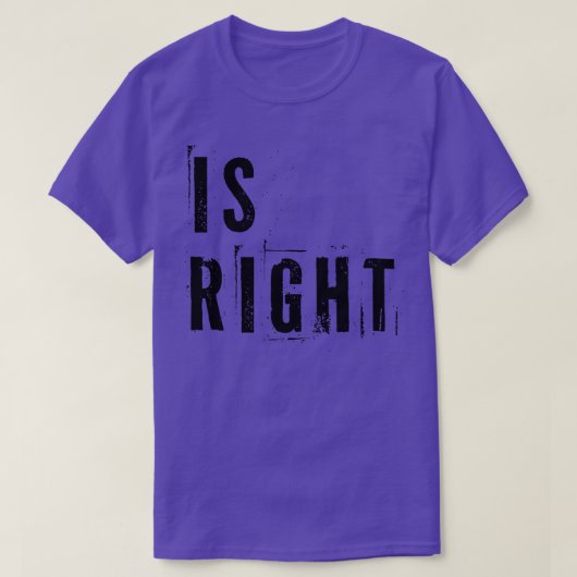 Is gelijk 1 t-shirt (Design voorkant)