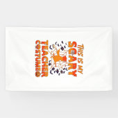 Is Griezelt Kostuum Halloween Heks Spin We Spandoek (Horizontaal)