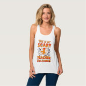 Is Griezelt Kostuum Halloween Heks Spin We Tanktop (Volledige Voorkant)