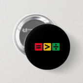 Is Groter Dan Divisie Juneteenth 1865 Mannen Vrouw Ronde Button 5,7 Cm (Voorkant /achterkant)