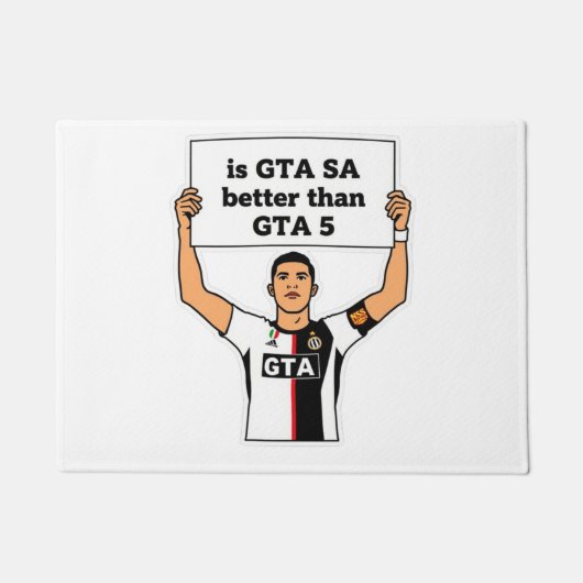 Is GTA SA beter dan GTA V uitspraak Deurmat (Voorkant)