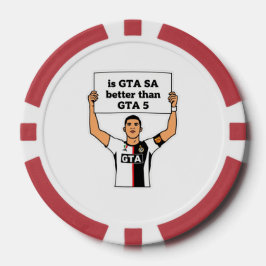 Is GTA SA beter dan GTA V uitspraak Poker Chips