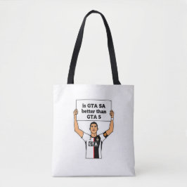 Is GTA SA beter dan GTA V uitspraak Tote Bag