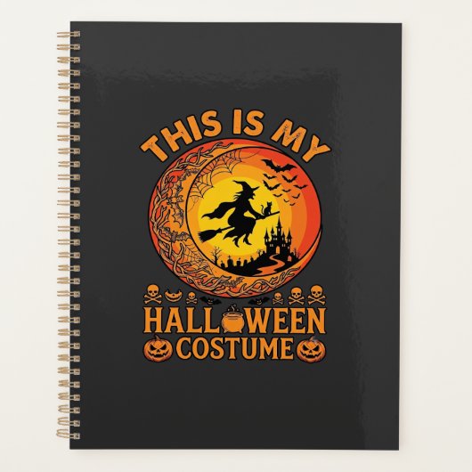 Is Halloween Kostuum Heksenkasteel Ketel Planner (Voorkant)