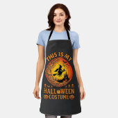 Is Halloween Kostuum Heksenkasteel Ketel Schort (Gedragen)