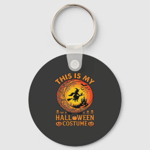 Is Halloween Kostuum Heksenkasteel Ketel Sleutelhanger