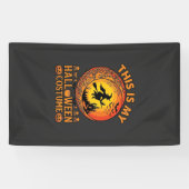 Is Halloween Kostuum Heksenkasteel Ketel Spandoek (Horizontaal)