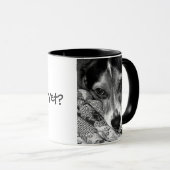 Is het al 17:00? mok (Voorkant rechts)