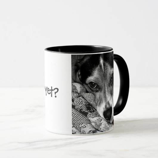 Is het al 17:00? mok (Voorkant rechts)