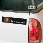 Is het al 2012? bumpersticker (Op Truck)