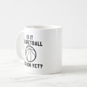 Is het al Basketball-seizoen? Koffiemok (Voorkant links)