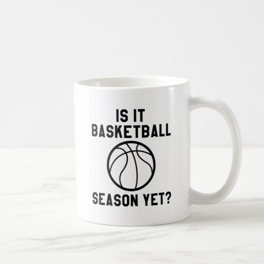 Is het al Basketball-seizoen? Koffiemok (Rechts)