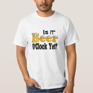 Is het al bieruur? t-shirt