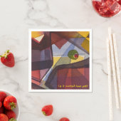 Is het al Cocktail Hour? cocktailservet Servet (Insitu)