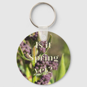 Is het al lente? Knoppen van de Sering  Sleutelhanger