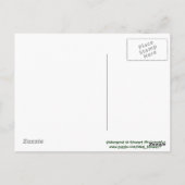 Is het al maandag? Chipmunk Briefkaart (Achterkant)