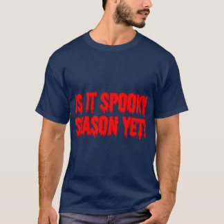 Is het al spookseizoen V2 Rode Oversized T-shirt
