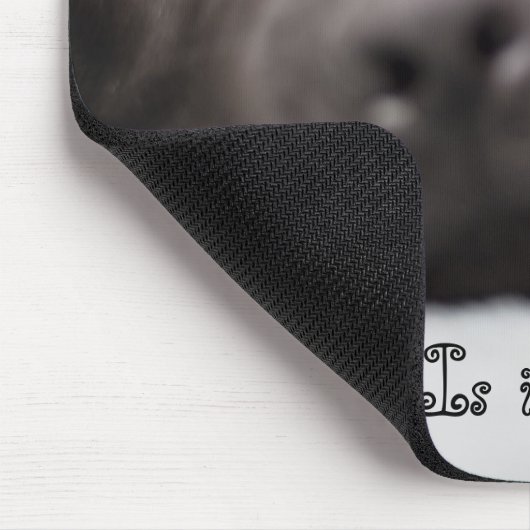 Is het al thuistijd? muismat (Hoek)