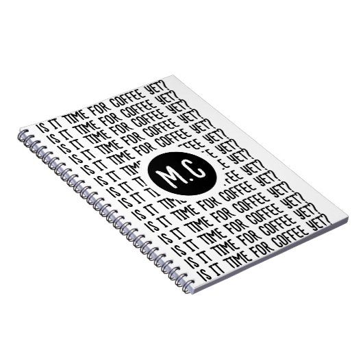 Is het al tijd voor KOFFIE? Notitieboek (Rechterzijde)