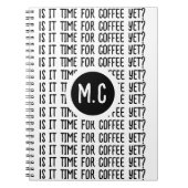 Is het al tijd voor KOFFIE? Notitieboek (Voorkant)