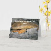 Is het al veilig? baardagaam kaart (Gele Bloem)