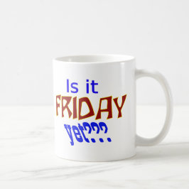 Is het al vrijdag? koffiemok