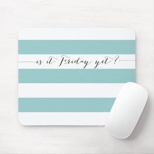 Is het al vrijdag? muismat (Met muis)