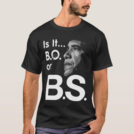 Is het Barack of B.S. T-shirt (Voorkant)