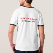 Is het dat of is het dat? t-shirt (Achterkant)