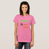 Is het donker? t-shirt (Voorkant volledig)