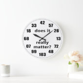Is het echt belangrijk? grote klok (Huis)