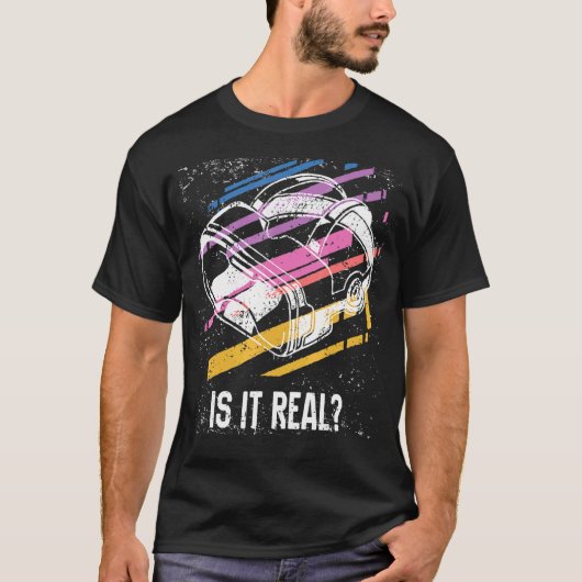Is het echt virtuele realiteit voor gamerontwikkel t-shirt (Voorkant)