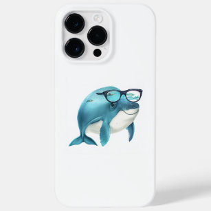 Is het een dolfijn of een walvis? Walvis, wat dan  Case-Mate iPhone 14 Pro Max Hoesje