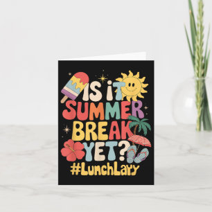Is het een zomerpauze, maar een lange dame op de l kaart