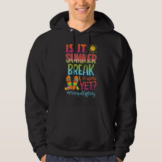 Is het een zomerpauze, maar is het een belangrijke hoodie (Voorkant)