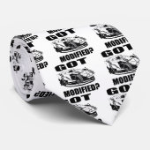 Is het gewijzigd? Dirt Modified Racing Stropdas (Opgerold)