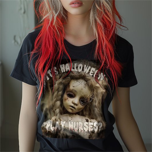 Is het Halloween Play Nurses? spookpop T-shirt