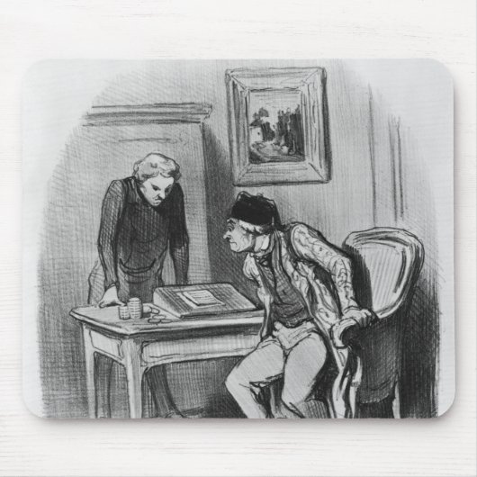 Is het het juiste bedrag?" muismat (Voorkant)
