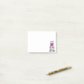 Is het hier binnen? post-it® notes (Op bureau)