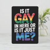 Is het hier homo of is het gewoon lhbt kaart (Staand voorkant)