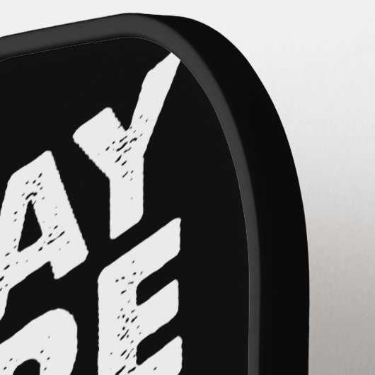 Is het hier of is het gewoon mijn LGBT Pride? Pickleball Paddle (Links Detail)