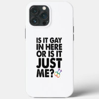 Is het homo hierbinnen of is het gewoon mij LGBT t