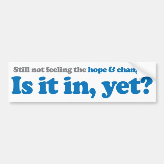 Is het in nog 2 bumpersticker (Voorkant)