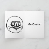 Is het jouw verjaardag? Ik ben Gusta. Verjaardag K Kaart (Binnen)