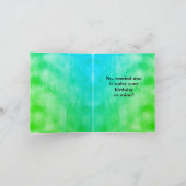 Is het jouw verjaardag of mijn? Kaart (Binnen)