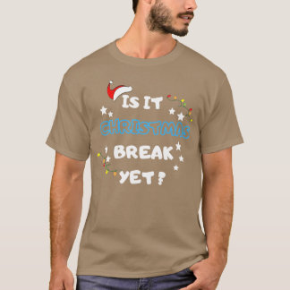 Is het kerstvakantie en toch kerstcadeaus familie? t-shirt