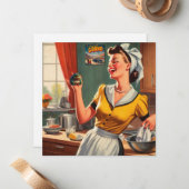 Is het leven niet geweldig notitiekaartje (Voorkant / Achterkant in situ)