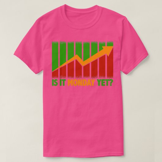 Is het maandag maar de geldmarkt 2 t-shirt (Design voorkant)