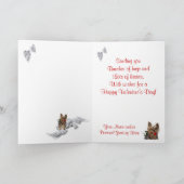 Is het Mannelijke Puppy van Yorkie de Kaart van (Binnen)